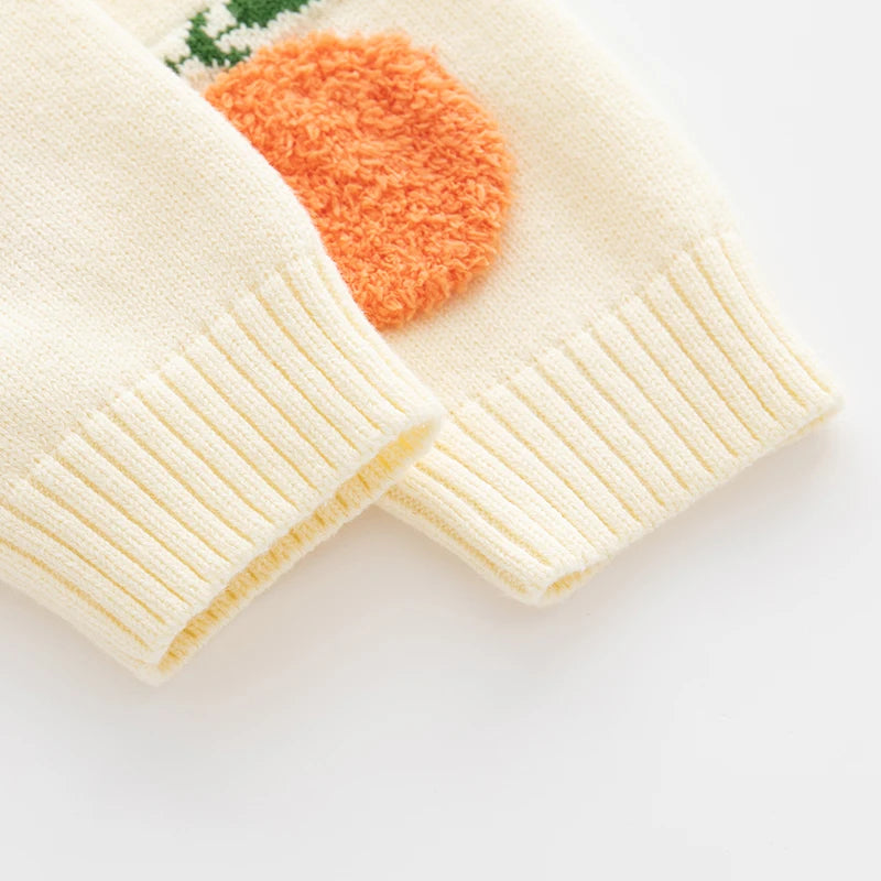 Orange Blossom Baby Cardigan