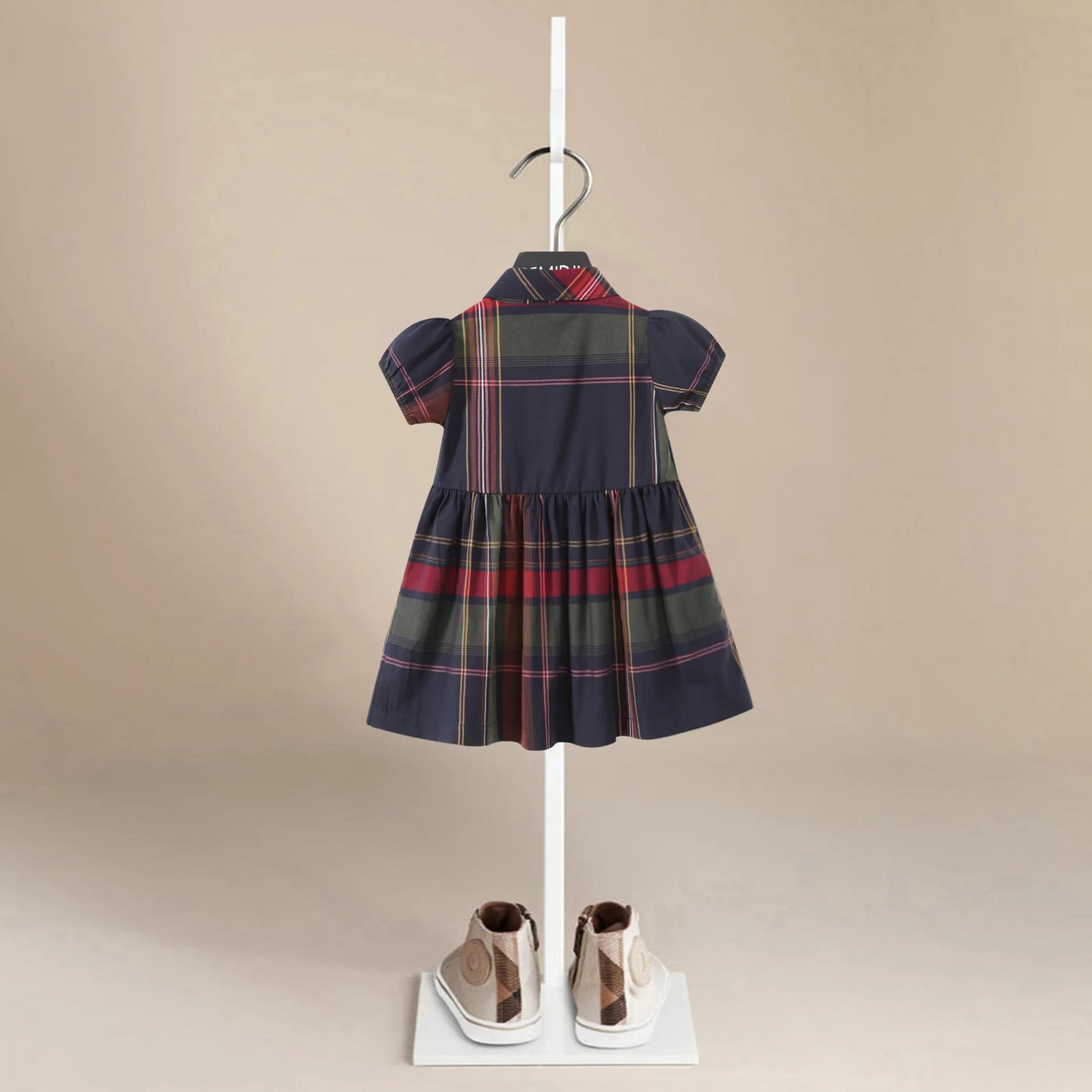 Organic Cotton Chloe Plaid Dress