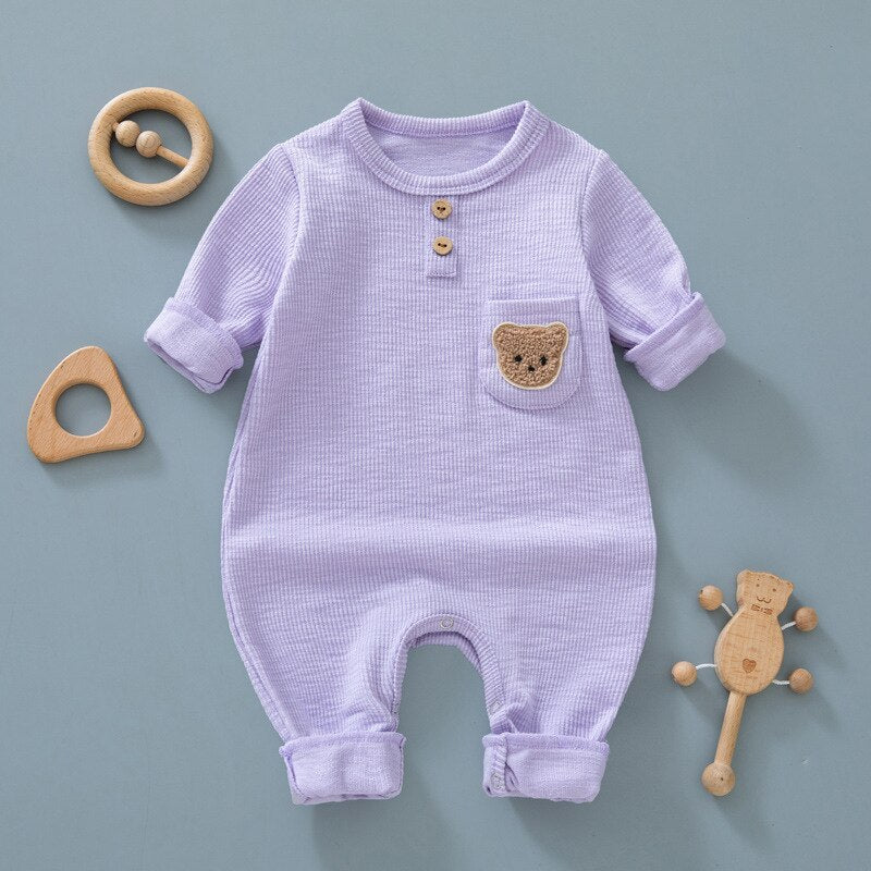 Baby Bear Onesie - Peachy Bloomers