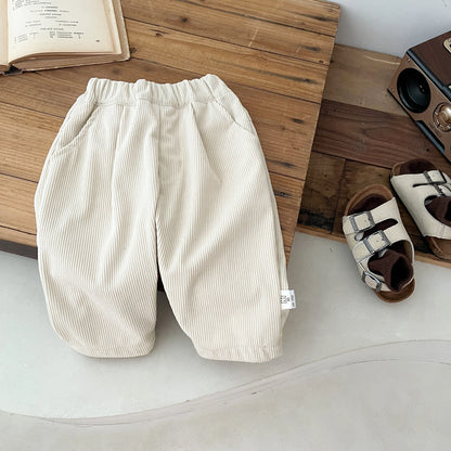 Boys' Corduroy Pants - Peachy Bloomers