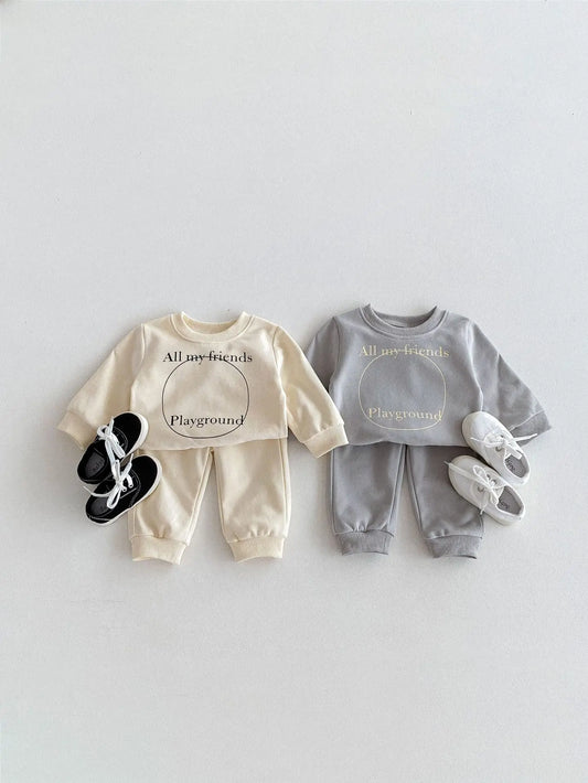 All My Friends Playground Sweatshirt & Sweatpants Set