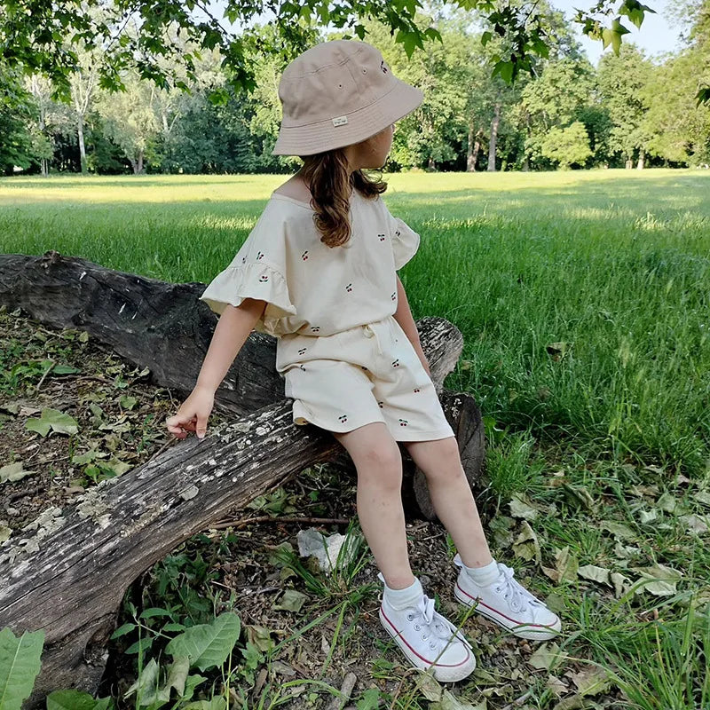 Organic Cotton T-shirt and Shorts Set