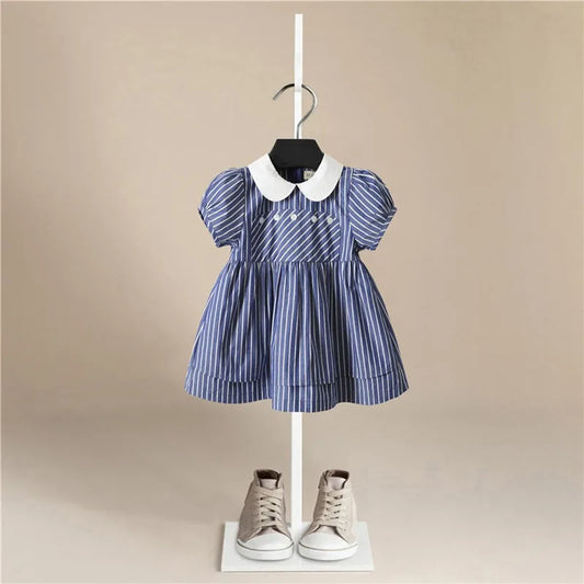 Sailor Stripe Cotton Dress