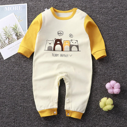 Baby Cotton Jumpsuit - Peachy Bloomers