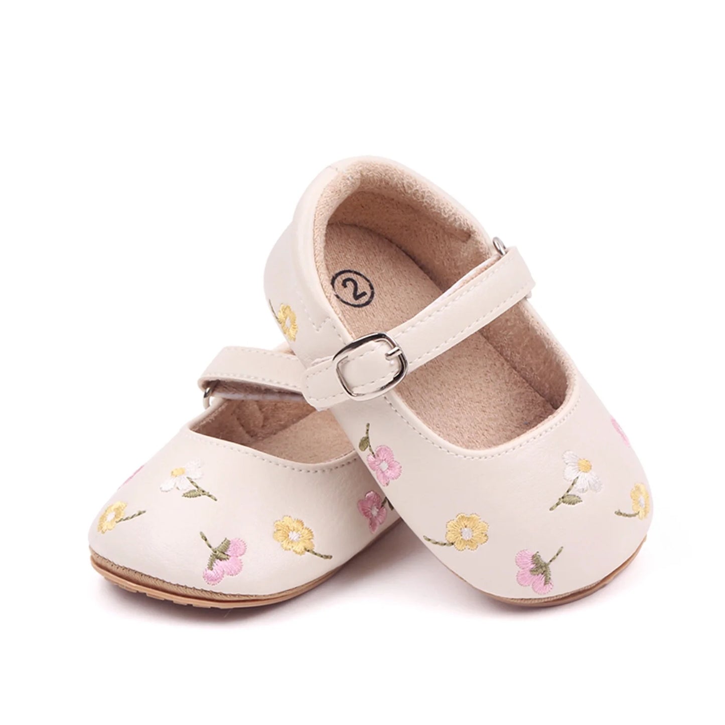 Mary Jane Baby Floral Ballet Flats