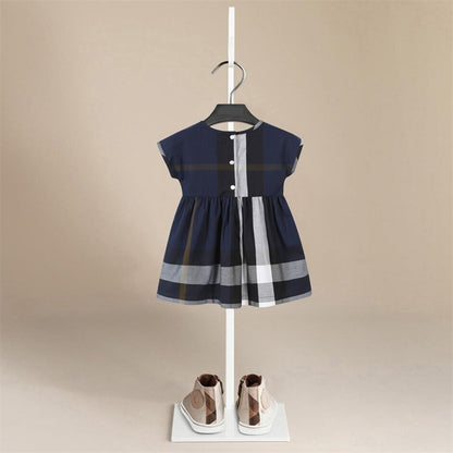 Organic Cotton Maria Plaid Dress