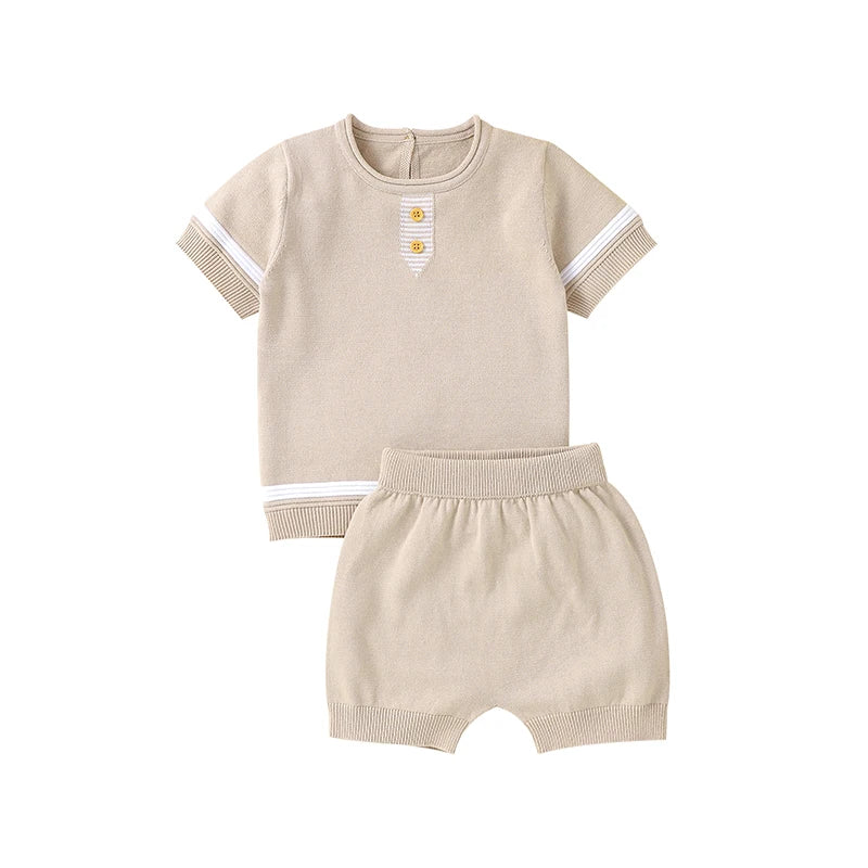 Maxwell Baby 2-Piece Cotton Knit Set