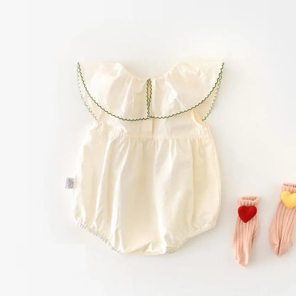 Rainbow Heart Baby Romper