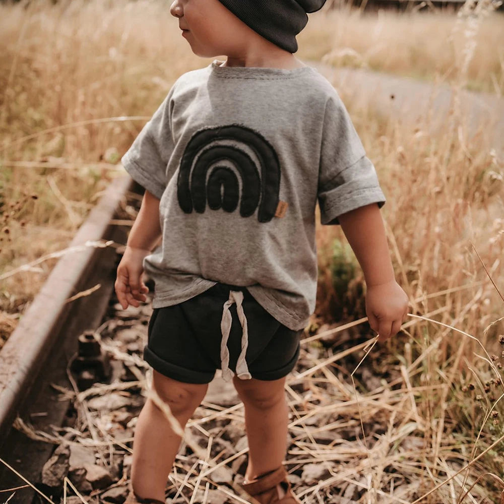 Ice Cream T-shirt and Shorts Set - Peachy Bloomers