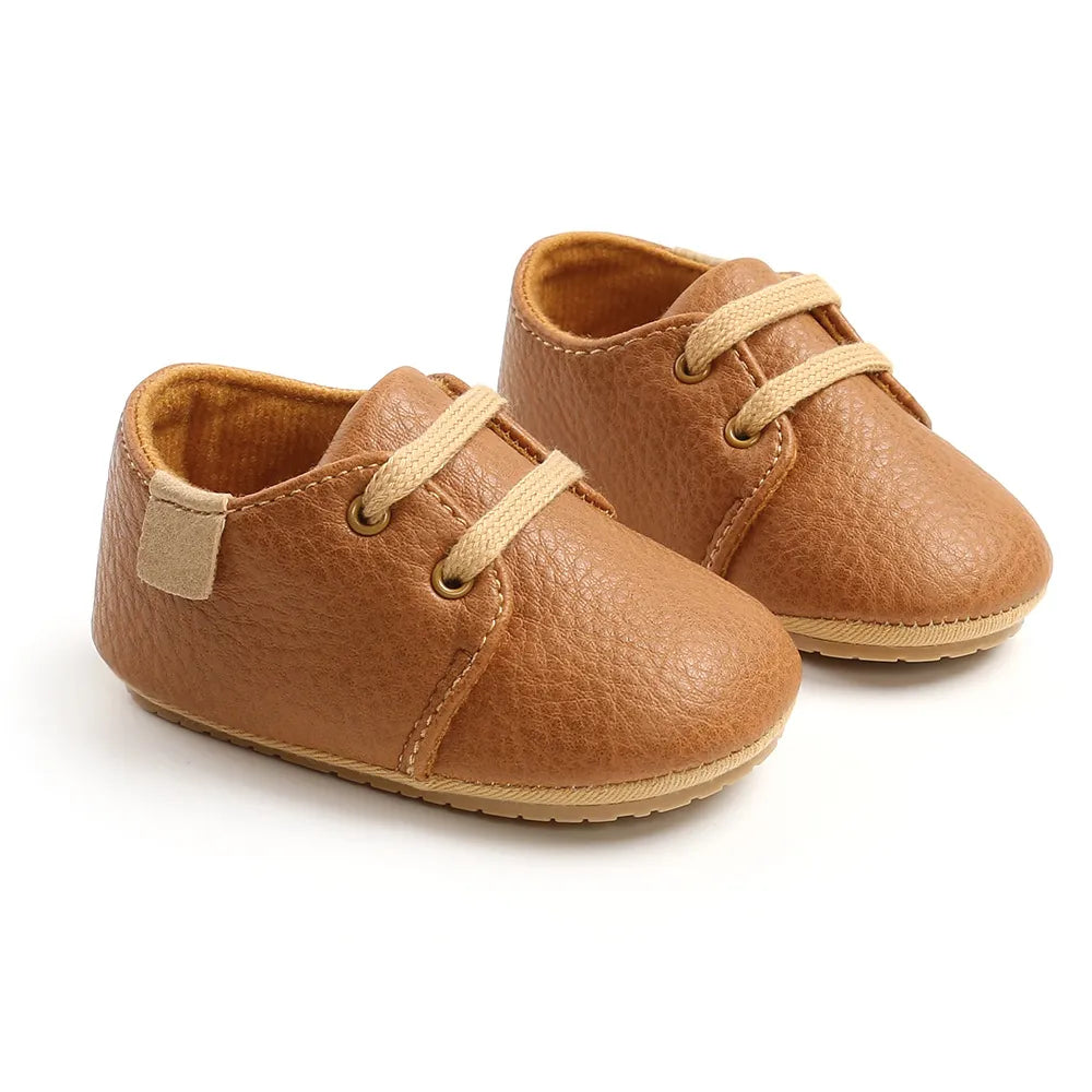 Toddler Leather First Walker Moccasins