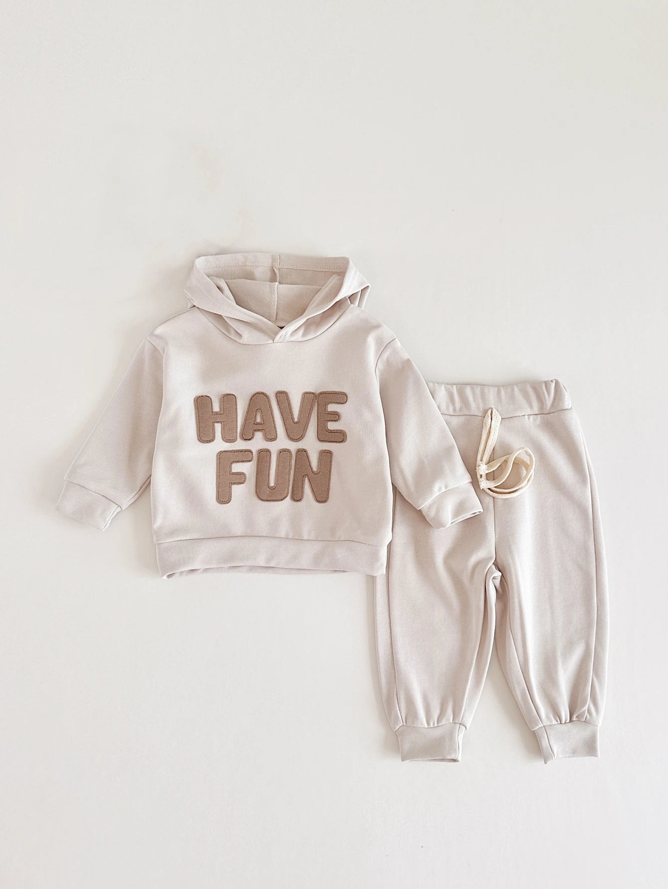 Have A Fun Sweatshirt and Sweatpants Set - Peachy Bloomers