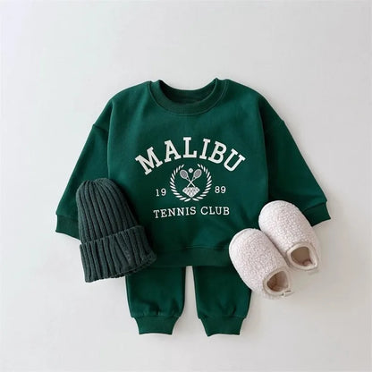 Malibu Tennis Club Sweatshirt and Sweatpants Set