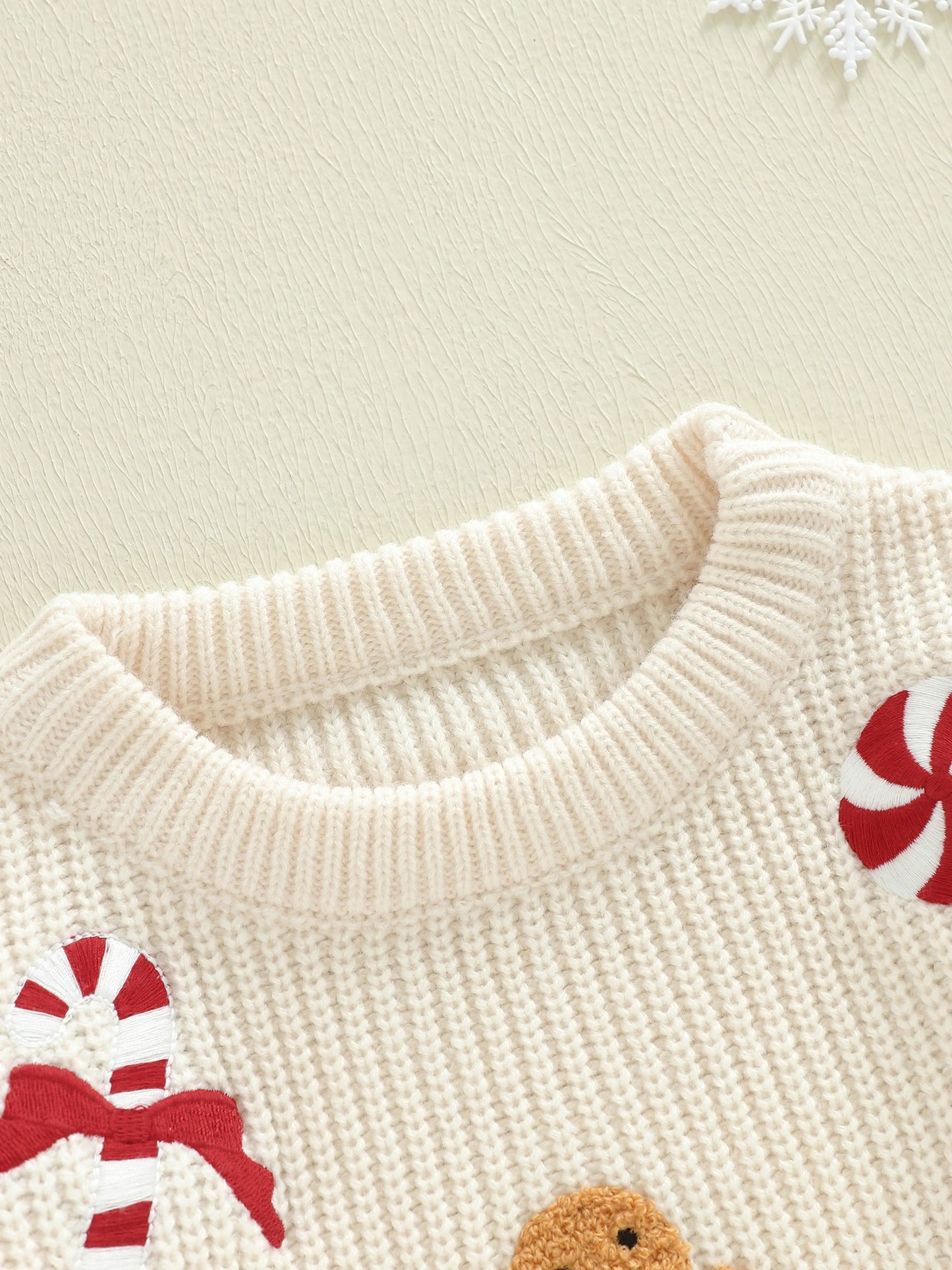 Gingerbread Toddler Holiday Sweater