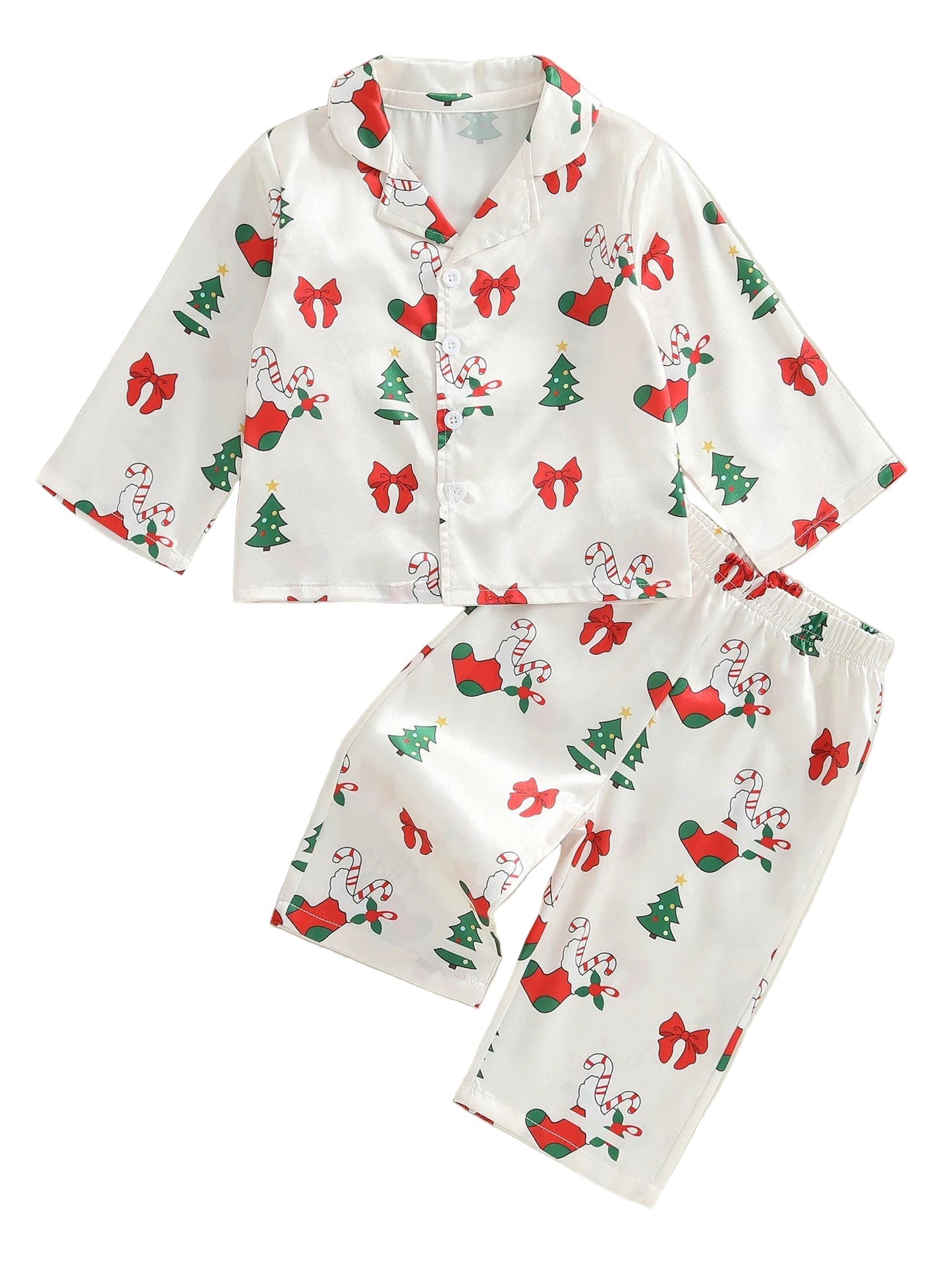 Toddler Girls Christmas Pajama Set