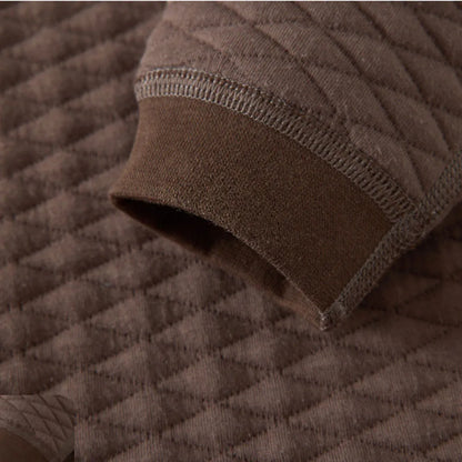 Baby Quilted Cotton Romper