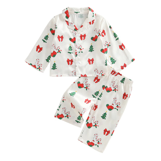 Toddler Girls Christmas Pajama Set