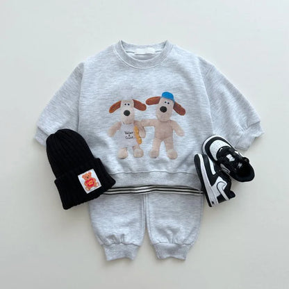 Dog Sweatshirt and Sweatpants Set - Peachy Bloomers