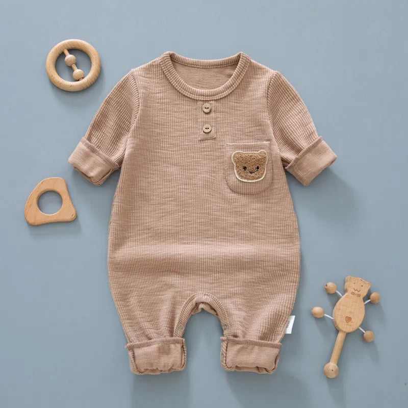 Baby Bear Onesie - Peachy Bloomers