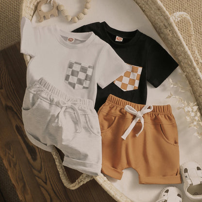 Baby 2-Piece T-shirt and Shorts Set - Peachy Bloomers