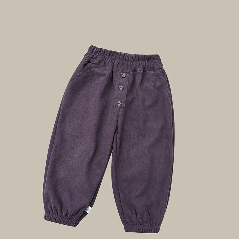 Cozy Corduroy Cotton Pants