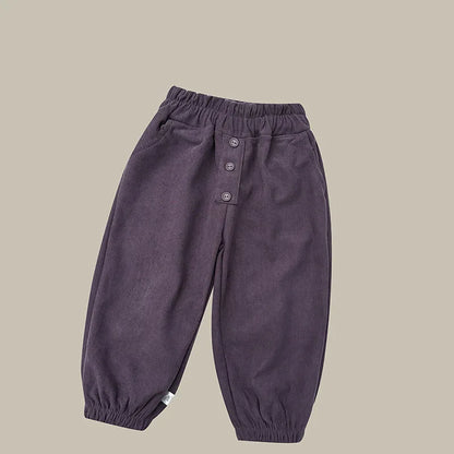 Cozy Corduroy Cotton Pants