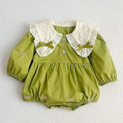 Baby Cotton Embroidery Romper