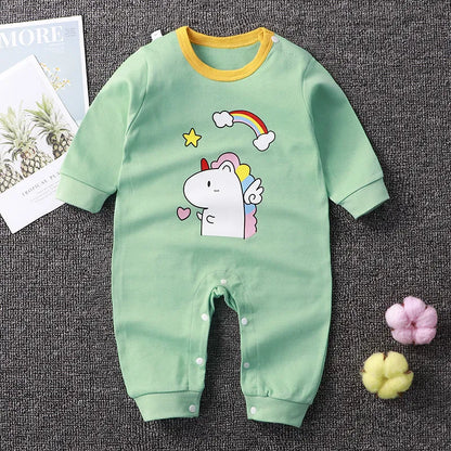 Baby Cotton Jumpsuit - Peachy Bloomers