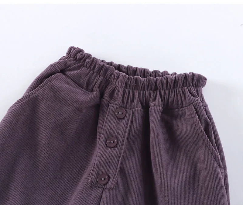 Cozy Corduroy Cotton Pants