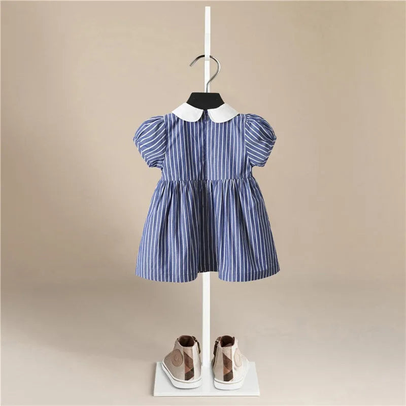 Sailor Stripe Cotton Dress