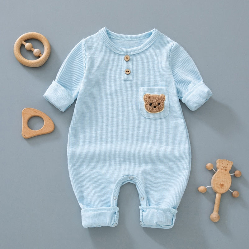 Baby Bear Onesie - Peachy Bloomers