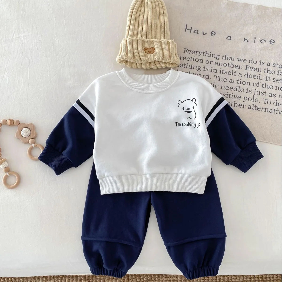 Boys Sweatshirt and Sweatpants Set - Peachy Bloomers