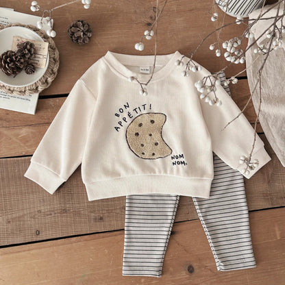 Cookie Sweatshirt and Leggings Set