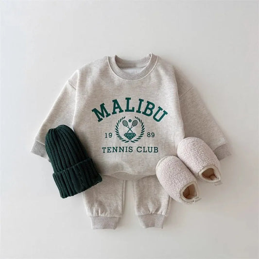 Malibu Tennis Club Sweatshirt and Sweatpants Set