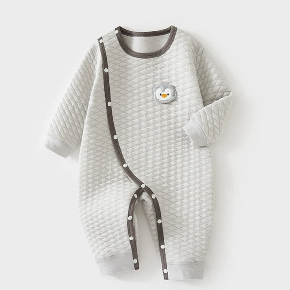 Baby Quilted Cotton Romper