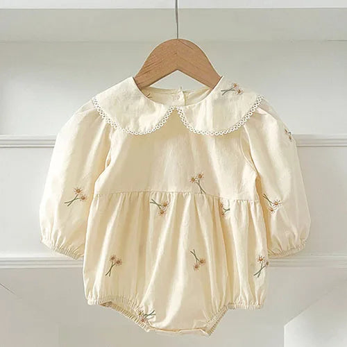 Baby Cotton Embroidery Romper