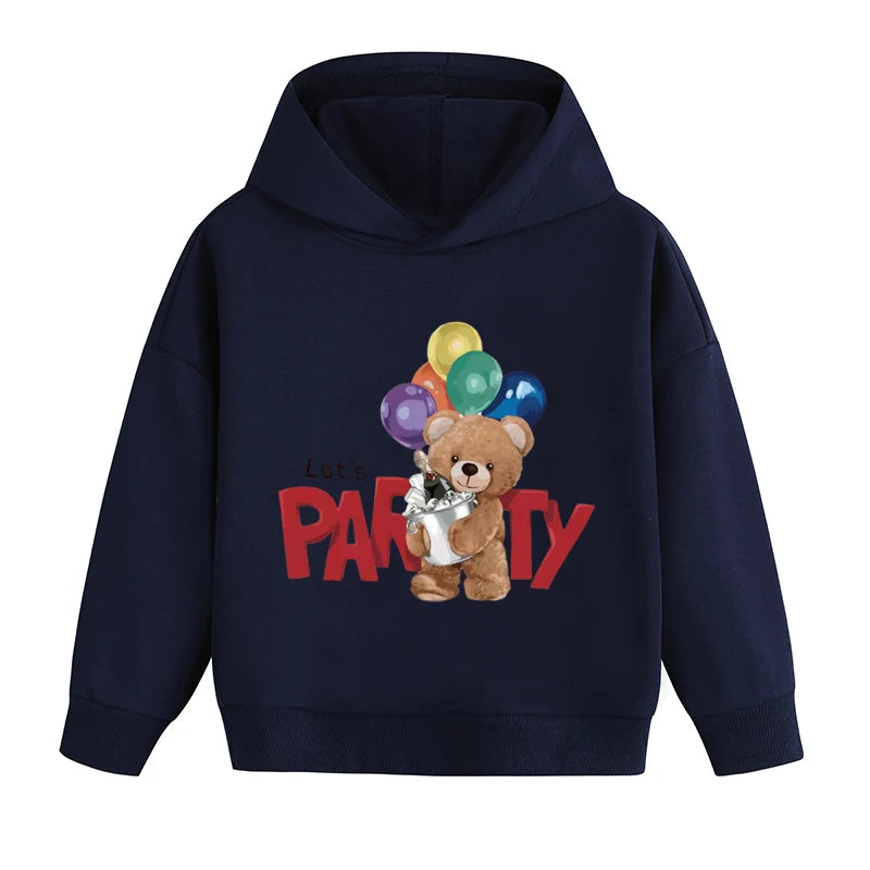 Bear Hoodie - Peachy Bloomers