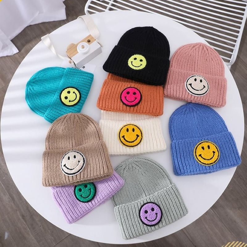 Smile Beanie Knit