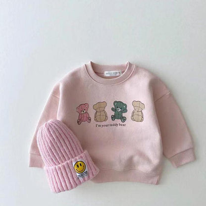 I am Your Teddy Bear Sweatshirt - Peachy Bloomers