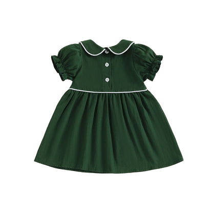 Girls Christmas Santa Dress