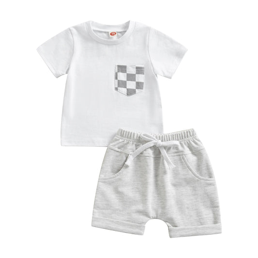 Baby 2-Piece T-shirt and Shorts Set - Peachy Bloomers