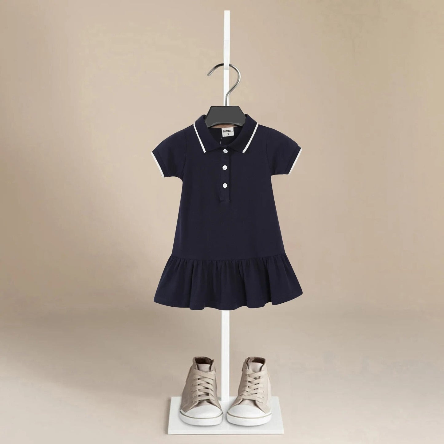 Organic Cotton Polo Dress