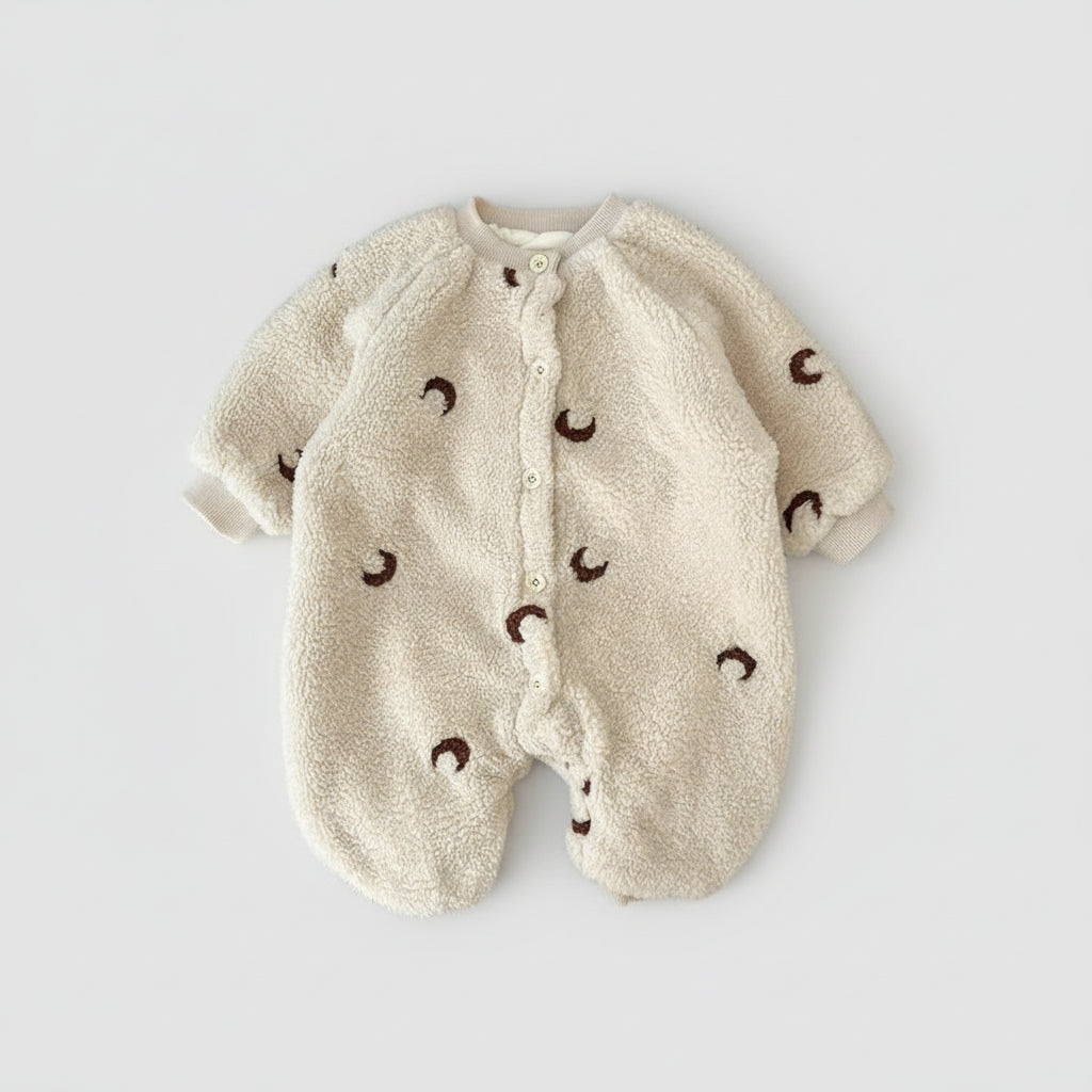 Moon Baby Fleece Jumpsuit