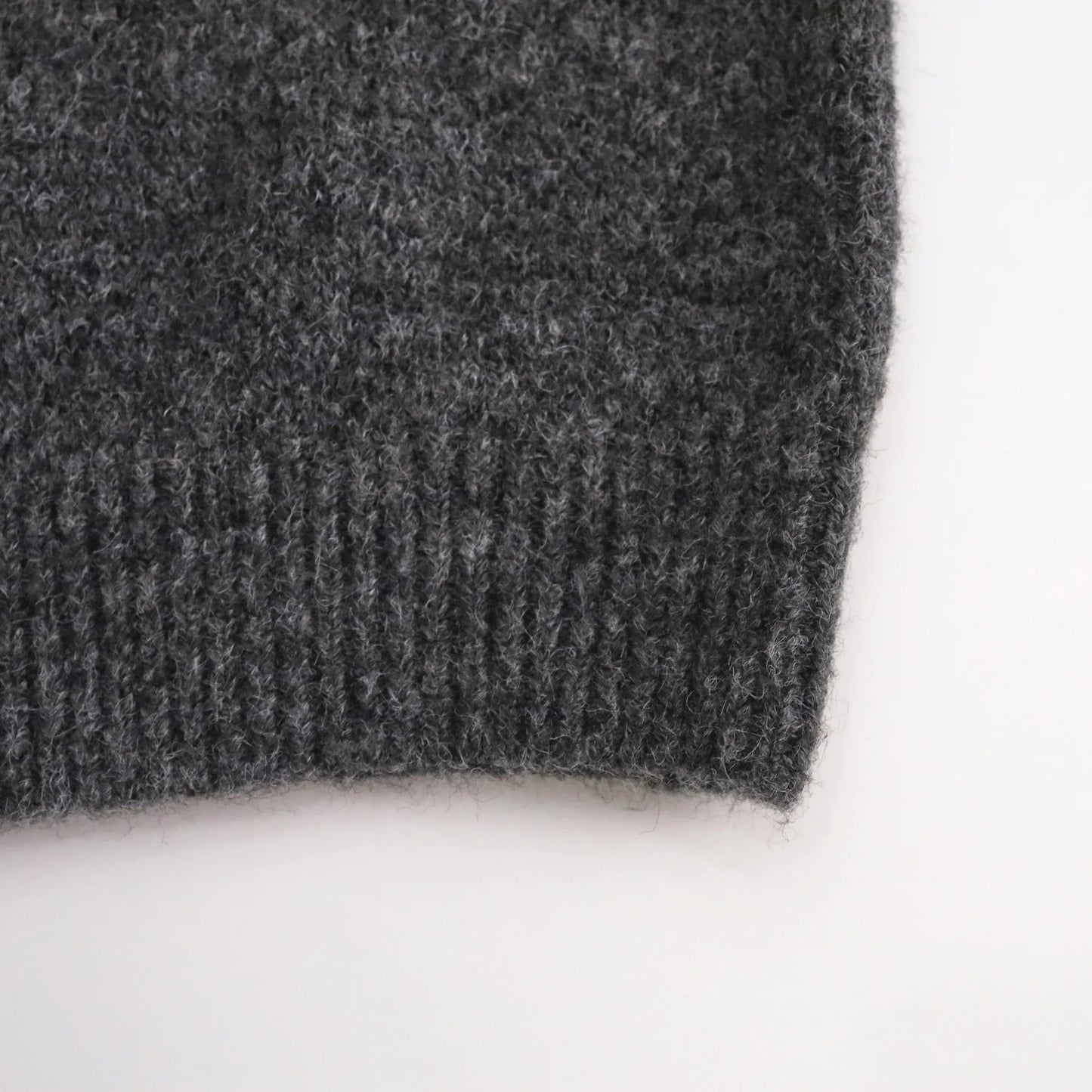 Turtleneck Girls Knit Duck Embroidery Sweater