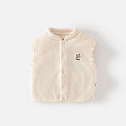 Baby & Kids Fleece Bear Vest