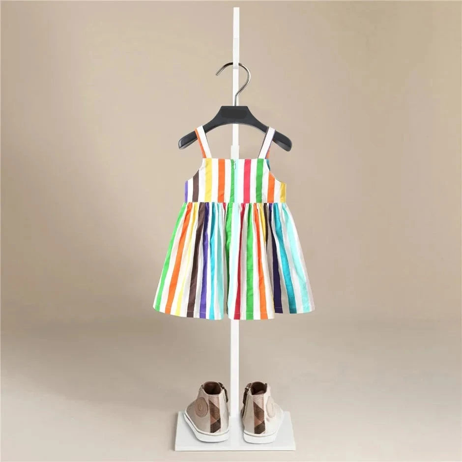 Rainbow Stripe Dress