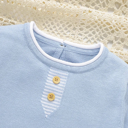 Maxwell Baby 2-Piece Cotton Knit Set