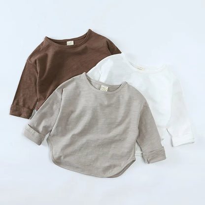 Casual Long Sleeve T-shirt - Peachy Bloomers