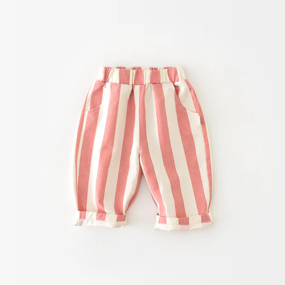 Cotton Stripe Pants
