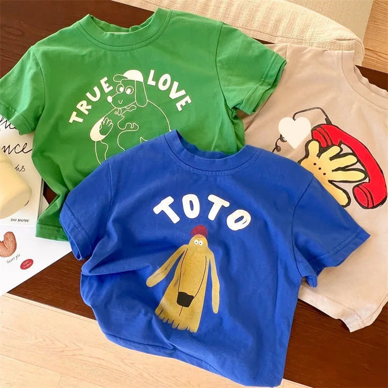 Pop Of Colors Cotton T-shirts