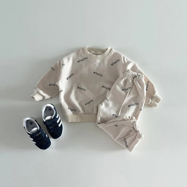 Bonito Sweatshirt and Pants Set - Peachy Bloomers